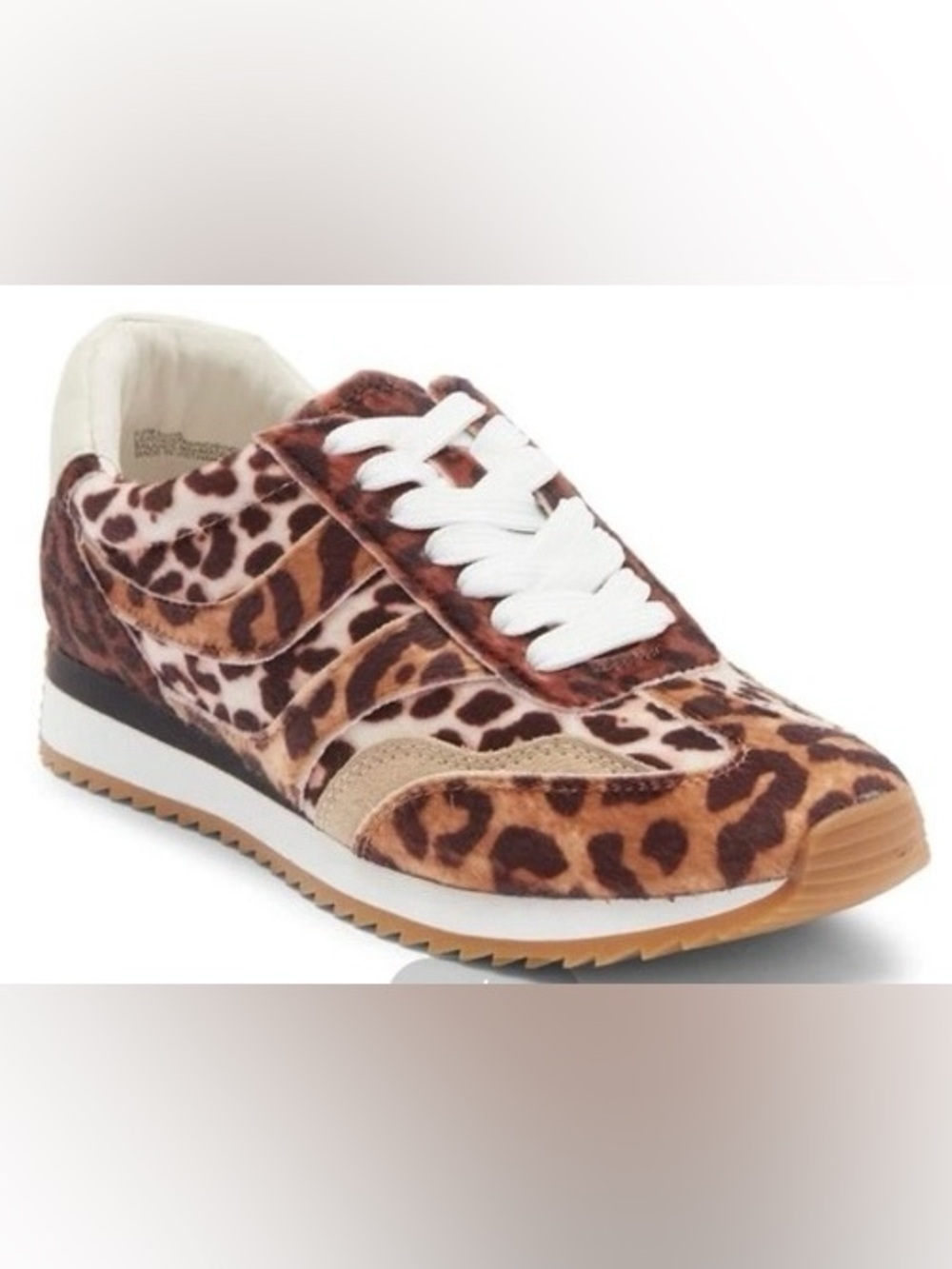 NWOB NEW Dolce Vita Esha Sneaker Women 9 Leopard Casual